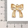 Rack Plating Alloy Enamel Pendants ENAM-S021-04G-B-3