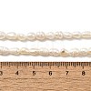 Natural Cultured Freshwater Pearl Beads Strands PEAR-I007-01P-03A-5