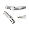 Tarnish Resistant 316 Surgical Stainless Steel Bayonet Clasps X-STAS-I013-3mm-1