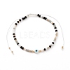 Adjustable Nylon Cord Braided Bead Bracelets BJEW-JB05791-05-1