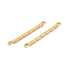 Ion Plating(IP) 304 Stainless Steel Connector Charms LS-STAS-Q323-02B-G-2