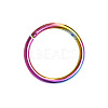 316L Surgical Stainless Steel Hoop Cartilage Earrings WGB51CA-23-2