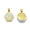 Natural Mixed Stone Pendants G-O176G-G-3