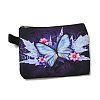 Butterfly Pattern Polyester Clutch Bags PAAG-PW0016-16G-2