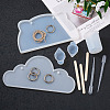 DIY Silicone Hangtag Molds Kits DIY-TA0008-41-5
