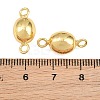 Brass Connector Charms KK-CBA57A9-02G-3