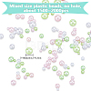 2 Sets Plastic Beads KY-SC0002-24C-2