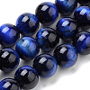 Natural Tiger Eye Beads Strands G-S259-03B-10mm-1