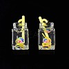 Imitation Drink Resin Pendants CRES-S359-32N-2