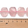 Natural Rose Quartz Beads Strands G-H078-B03-01-5