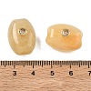 Natural Topaz Jade European Beads GG-CBA105B-02A-G-3
