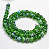 Round Millefiori Glass Beads Strands LK-P001-09-3