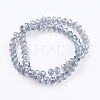 Electroplate Glass Beads Strands LS-EGLA-D020-10x8mm-59-2
