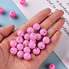 Opaque Acrylic Beads MACR-S370-C12mm-A02-5