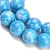 Baking Paint Glass Beads Strands GL-CBA8F4B-02J-2