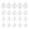 20Pcs 4 Styles Iron Wire Pendants FIND-FS0003-39-1