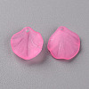 Transparent Frosted Acrylic Pendants MACR-S371-02A-704-2