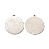 Non-Tarnish 304 Stainless Steel Pendants STAS-A074-03E-P-1