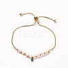 Adjustable Brass Slider Bracelets BJEW-JB05668-1