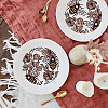 Self-Adhesive Silk Screen Printing Stencil DIY-WH0338-259-5