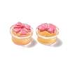 Transparent Resin Cabochons RESI-G029-C05-3