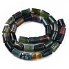 Natural Indian Agate Beads Strands G-T131-73-2
