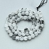 Natural Quartz Beads Strands G-N355-6mm-01-2
