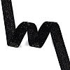 Glitter Sparkle Single Face Velvet Ribbon SRIB-Q023-01B-11-1
