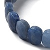 Natural Kyanite Beaded Stretch Bracelet G-E010-01-10-3