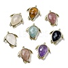 Natural Gemstone Pendants G-U019-02G-1