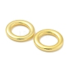 Rack Plating Brass Linking Rings KK-L224-092G-2