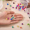 55Pcs 11 Colors Natural White Jade Dyed Beads G-TA0002-74-6