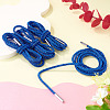 4Pcs Rhinestone Round Cord Shoelace FIND-TA0010-44P-01-7