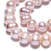 Natural Cultured Freshwater Pearl Beads Strands PEAR-N013-06L-5