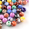 Opaque Acrylic Beads SACR-R853-16mm-M-1