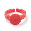 Adjustable Colorful Acrylic Ring Components X-SACR-R740-M-2