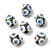 Glass Enamel Beads GLAA-C038-01H-1