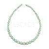 Synthetic Turquoise and Sea Shell Assembled Graduated Beads Strands GG-CBA2AE1-A07-C-4