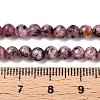 Dyed Natural White Jade Beads Strands G-T140-4mm-B05-5