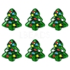 6Pcs Handmade Bumpy Glass Beads Strands LAMP-FS0001-16B-1
