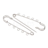 Iron Safety Pins Brooch Findings RN-CBAB9AC-03P-2