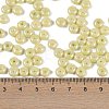 Opaque Colours Luster Glass Seed Beads SEED-P008-01C-08-4
