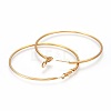 201 Stainless Steel Hoop Earrings EJEW-F188-24G-D-2