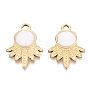 303 Stainless Steel Enamel Pendants STAS-Q110-36G-02-1