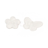 Frosted Transparent Acrylic Beads OACR-U006-03A-2