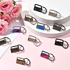 30Pcs 5 Colors Iron Ribbon Ends IFIN-YW0004-02-4