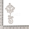 201 Stainless Steel Big Pendants STAS-Z109-05P-3