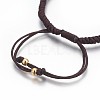 Nylon Cord Braided Bead Bracelets Making BJEW-F360-F05-3
