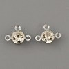 Brass Pave Clear Glass Chandelier Component Links LS-FIND-WH0152-919S-1