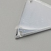 Triangle Acrylic Mirror Sew on Rhinestones FIND-WH0155-027A-2